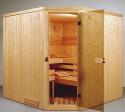 Element-sauna Exclusive 13 - 2,01 x 1,39 x 1,98 m - 5 nurkkaa.