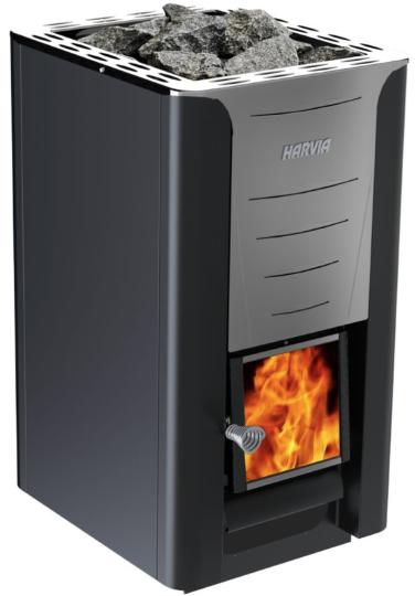 Harvia 26 Pro wood-burning sauna heater 