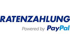 Ratenzahlung powered by PayPal